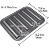Elesinsoz 6 Cup Financier Cake Baking Pan Breadstick Biscotti Ladyfinger