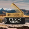 Striking Viking Folding Wooden Comb for Men - Sandalwood Switchblade