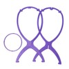 Ruiwen - Soporte para peluca, soporte portátil, plegable, soporte para