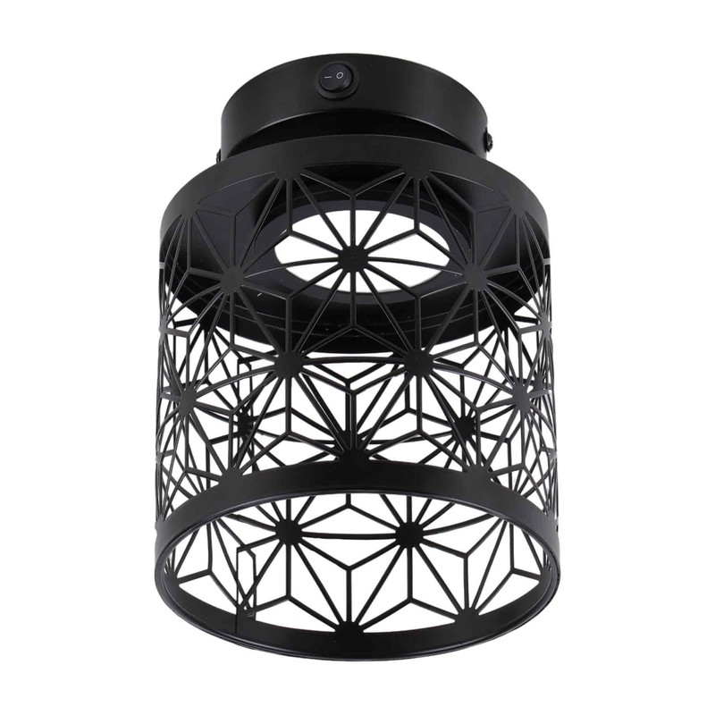 Volcode RV Ceiling Light 12V Flush Mount - Star Design