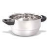 KSJONE Stainless Steel 5 pcs Multi Kadai (Induction Friendly) Idli