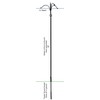 Erva Super Tall Decorative Trio Hanger - Sturdy Poll for
