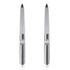 2 Packs Nail File, Stainless Steel Double Side Nail File