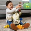 PREXTEX Dinosaur Stuffed Animal Set - Mommy T-Rex with 5
