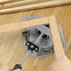 Housolution Right Angle Clamp, [2 PACK] Single Handle 90° Aluminum