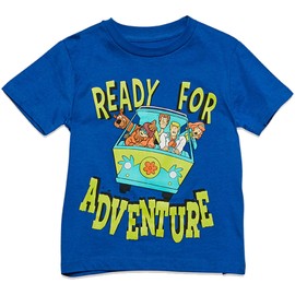 Scooby-Doo! Little Boys 3 Pack T-Shirts Multicolored 7-8