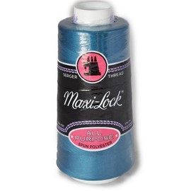 Maxi Lock All Purpose Thread Dark Turquoise 3000 YD Cone MLT-020
