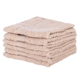 MARGARET PICKENS Set of 6 Bath Towels 30 x 30 cm 100% Cotton (Rope)