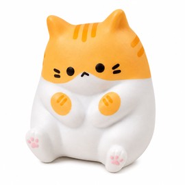 Slow Rebound Cat Squeeze Toy for Fidgeting – Soft PU Squishy Sensory Toy for Desk, Travel & Gifts