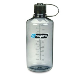 Nalgene NGNM Narrow Mouth Drinking Bottle 1000 ml Grey