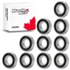 MAPLE ACE 6004-2RS Ball Bearing Supreme Rubber Sealed 20x42x12mm 6004