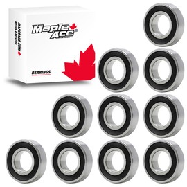 MAPLE ACE 6004-2RS Ball Bearing Supreme Rubber Sealed 20x42x12mm 6004 2RS (10Pcs)
