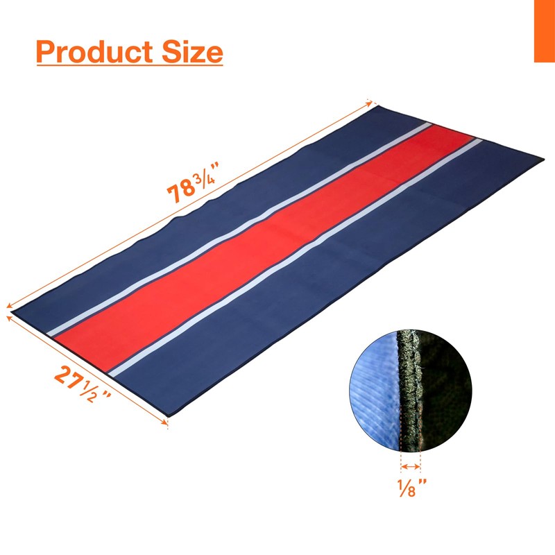 Motorcycle Mat, Motorcycle Parking Mat for GarageReusable, Washable, Protects Garage