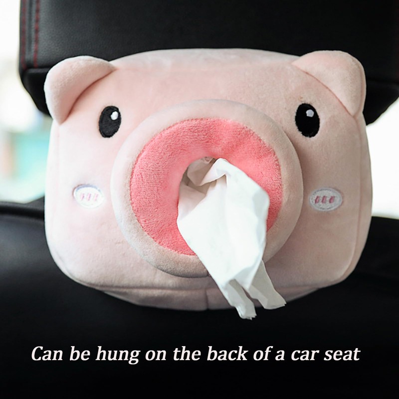 Spldsun Car Tissue Box, Plush Tissue Box, Creative Tissue Box,