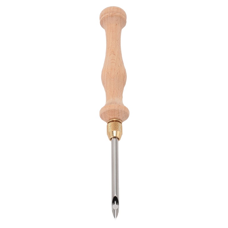 Punch Needle Tool Solid Wood Handle Adjustable 5mm 3.5mm 2.5mm