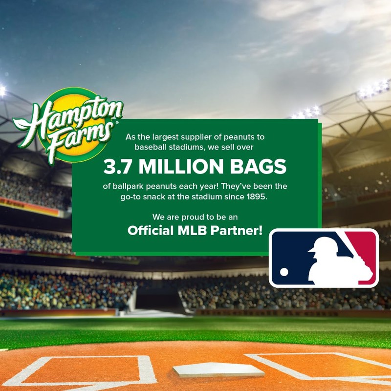 Hampton Farms - USA Grown All-Natural - Fancy Roasted In-Shell