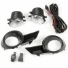 PIT66 2X Front Bumper Fog Lights W/Switch + H11 Bulb