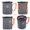 widesea Camping Coffee Pot 750ML, French Press Coffee Maker,Lightweight Backpacking