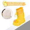 DRECAGE Children's Wellington Boots Dinosaur Rain Shoes Non-Slip and Lightweight