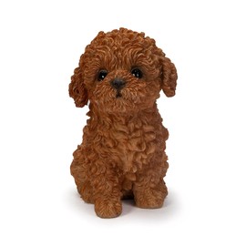 Uvia H23195 Head Raising Poodle Doll Figurine 4.7 x 3.5 x 5.1 inches (12 x 9 x 13 cm) Animal
