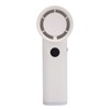 Handheld Fan LED Display Power Adjustable Portable Fan Night Light