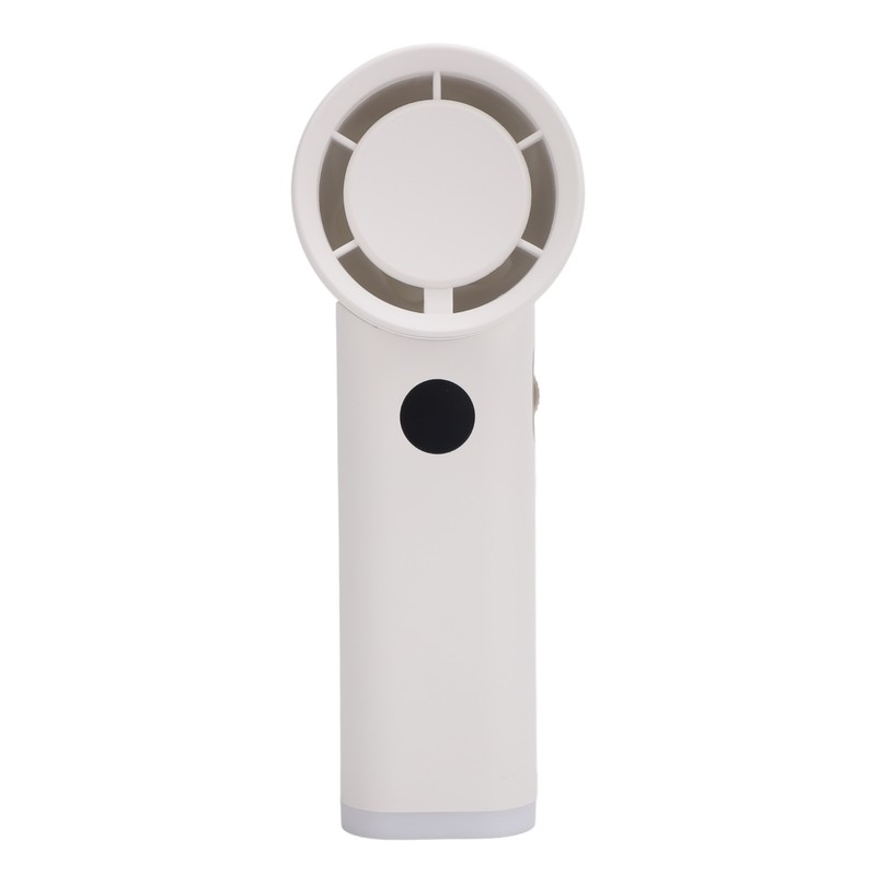 Handheld Fan LED Display Power Adjustable Portable Fan Night Light