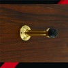 ZhongWang Hardware DSB002 Brass Bright Brass Door Stop/Tope de puerta