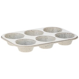 Muffin Pans, 6 Count / 1 Pan, Tomisawa Shoten Madeleine Financier Pan Pan (Oven Size for Household Use)