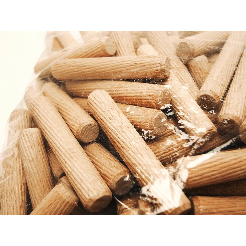 WAKI Wood Dowels Approx. 100 Pcs