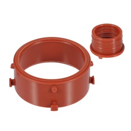 A ABSOPRO A6420940480 Intake Seal Rubber Engine Breather Seal (Set of 2)