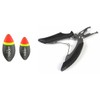 Set of 2 x Jenzi trout float, continuous float, pre-leaded