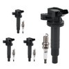 UF247 Coil Pack w/Iridium Spark Plugs Compatible with Toyota Chevy