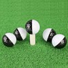 5PCS Two Colors Black White Putter Aiming Line Double Layer