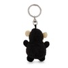 NICI Keyring Sheep Black with Heart 5 cm