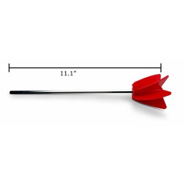 Paint Mixer Drill Attachment - Helix Mixer for 1 Gallon of Paint Epoxy, Resin, Silicone - Consistent Even Flow Stirrer Paddle - Works with All 3/8” and Larger Drills