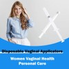 20 Pcs Disposable Vaginal Applicators Manual Pessary Applicators Smooth Lube