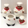 Happy Chef Collection by ACK (3PC CANISTER SET)