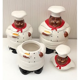 Happy Chef Collection by ACK (3PC CANISTER SET)