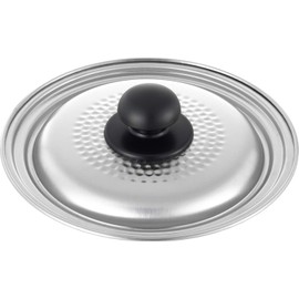 Ajiichi SJ3119 Snow Flat Pot with Lid 7.1 - 7.9 inches (18 - 20 cm)