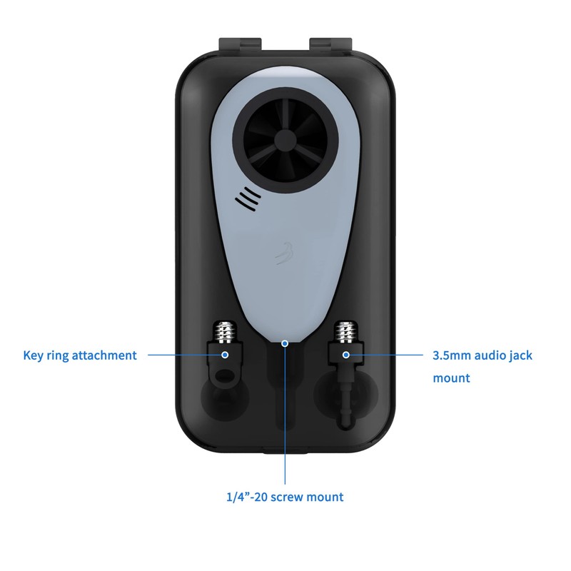 WeatherFlow - WINDmeter- A Wireless Pocket-Sized Anemometer That captures Highly