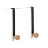 Zeller 13835 Door Hanger Set of 2 Metal / Wood