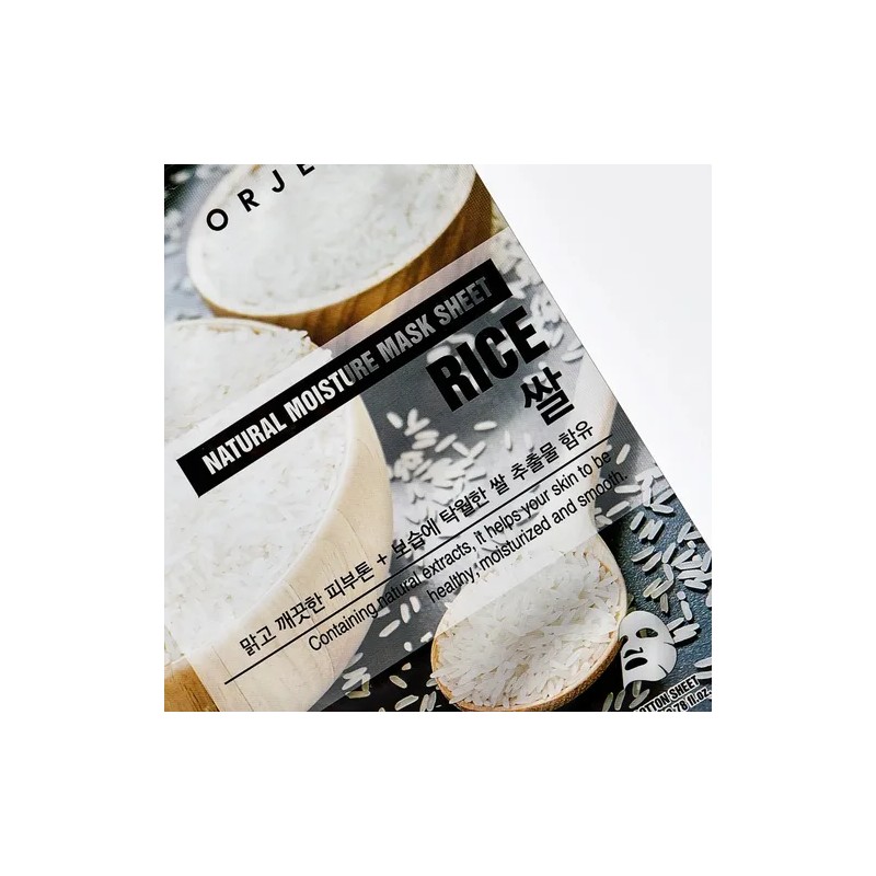 Mascarilla Facial Orjena De Arroz 10 Piezas