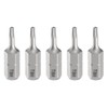 sourcing map 5pcs T8H Torx Screwdriver Bit 1/4" Hex Shank