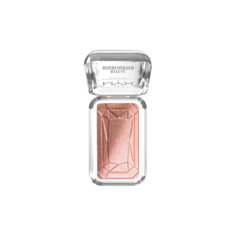 Nyx Professional Makeup, Bridgerton Iluminador en polvo, Tono Iridescent peach