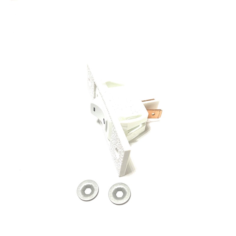 62946965 Replacement White Fan Rocker Switch Compatible With Whirlpool Jenn-Air