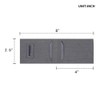 EXCELLENT ELITE SPANKER Nylon Slim Thin Bifold Front Pocket Card