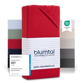 Blumtal Basics Fitted Sheet, 100% Cotton.