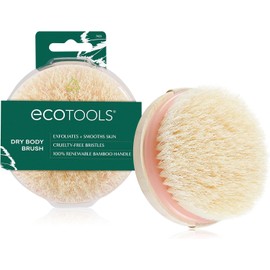 EcoTools, Dry Body Brush, Cepillo Ecológico para Exfoliar, Cepillos Corporales Exfoliantes, Piel Suave, Modelo 7425