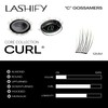 Lashify Curl 12mm Gossamer Eyelash Extensions Refill in Ombre Green,