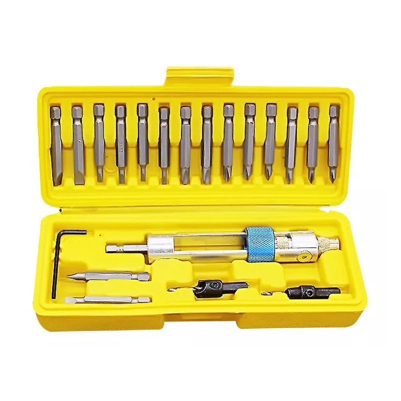 Dolores Kit Puntas Destornillador Taladro Avella Convertidor Rápido